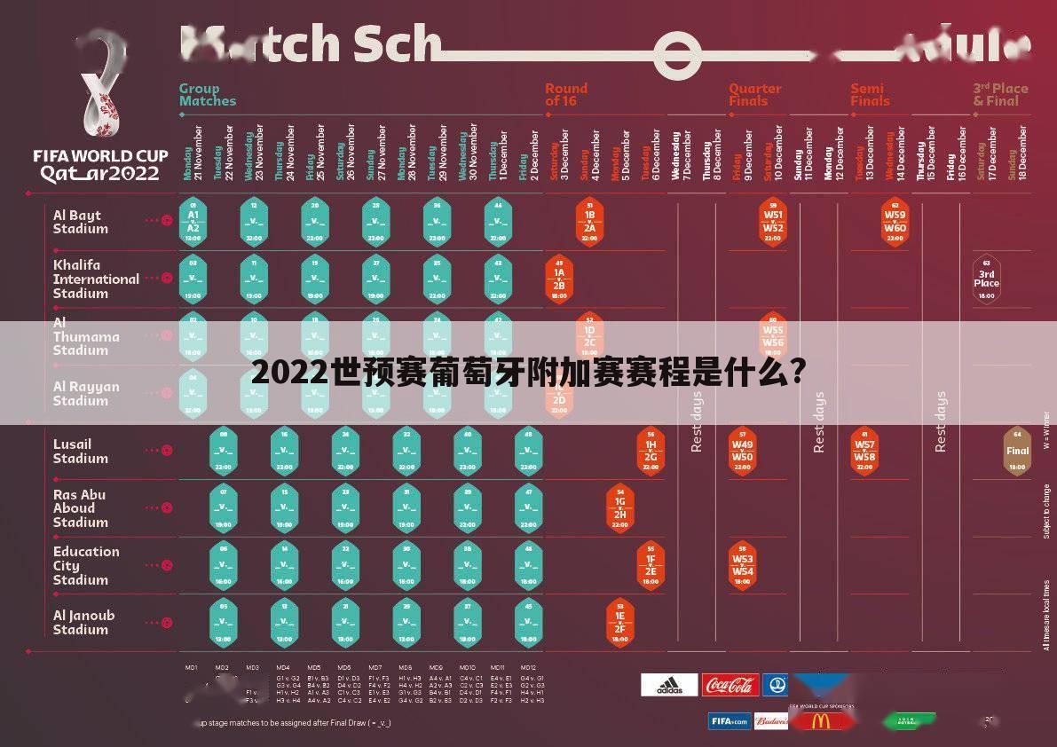 <b>〔06年世界杯葡萄牙赛程〕葡萄牙世界杯赛程2022</b>