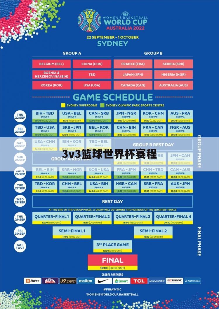 <b>﹝中国篮球世界杯2017﹞中国篮球世界杯赛程</b>