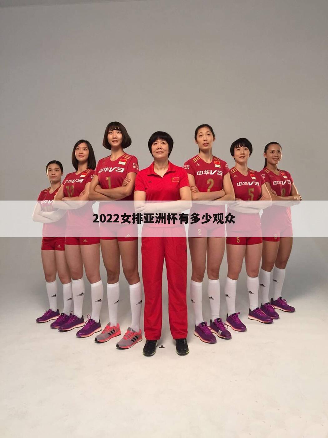 2022女排亚洲杯有多少观众