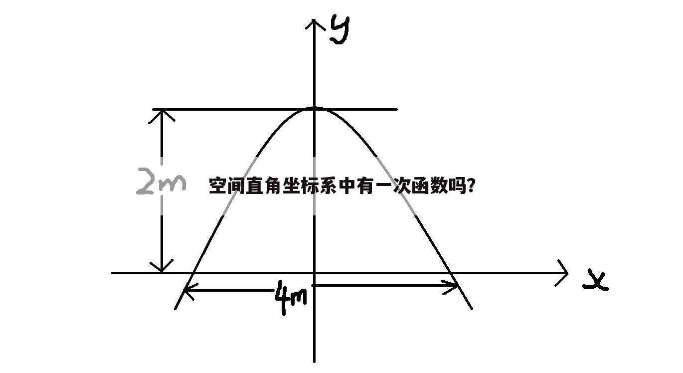 空间直角坐标系中有一次函数吗？