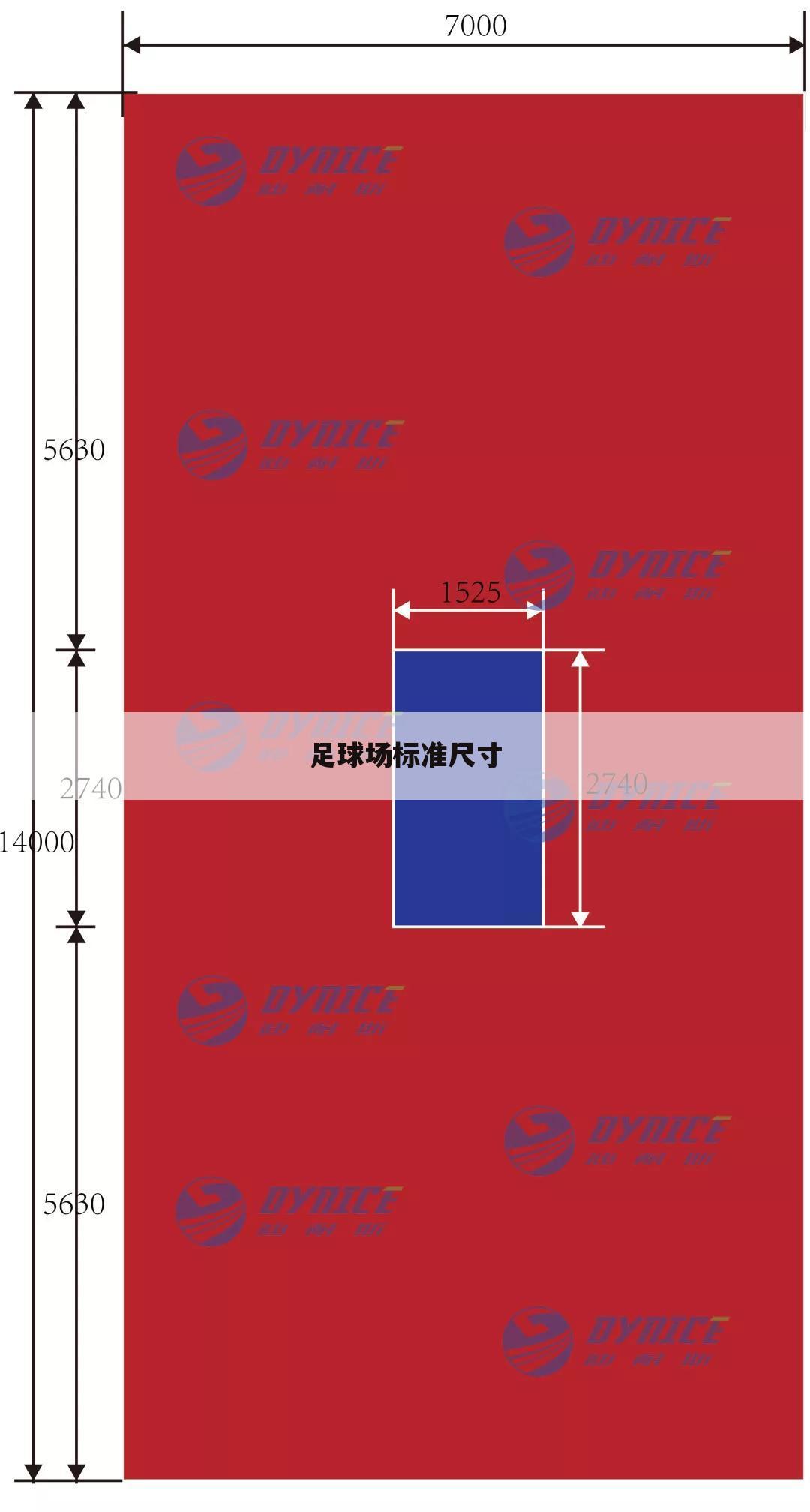 足球场标准尺寸